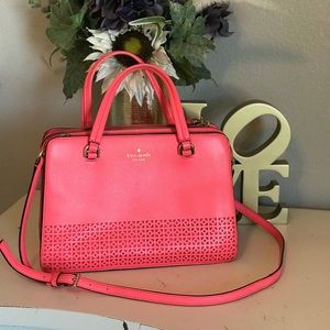 Kate Spade Satchel Salmon/Coral Crossbody Purse